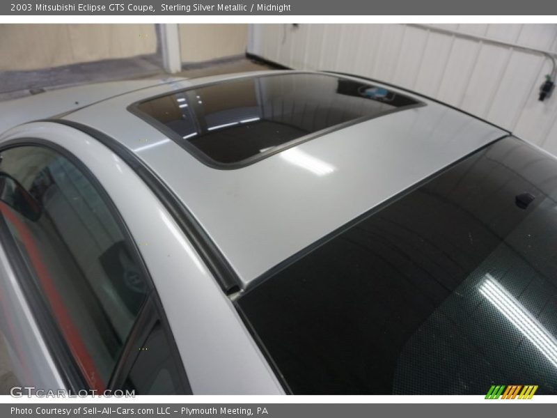 Sterling Silver Metallic / Midnight 2003 Mitsubishi Eclipse GTS Coupe