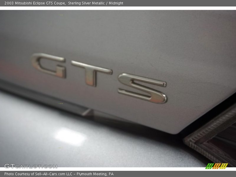 Sterling Silver Metallic / Midnight 2003 Mitsubishi Eclipse GTS Coupe