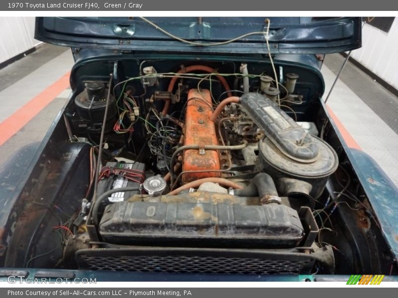  1970 Land Cruiser FJ40 Engine - 3.9 Liter OHV 12-Valve Inline 6 Cylinder
