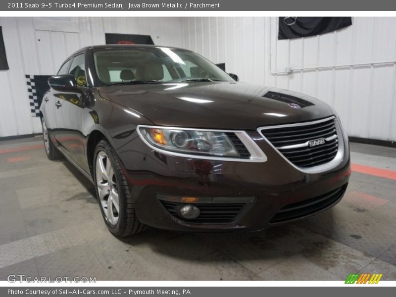 Java Brown Metallic / Parchment 2011 Saab 9-5 Turbo4 Premium Sedan