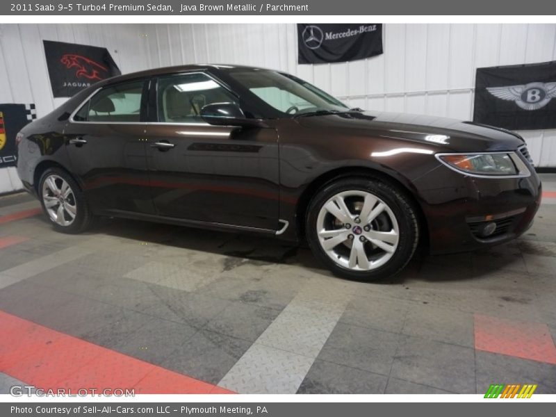 Java Brown Metallic / Parchment 2011 Saab 9-5 Turbo4 Premium Sedan