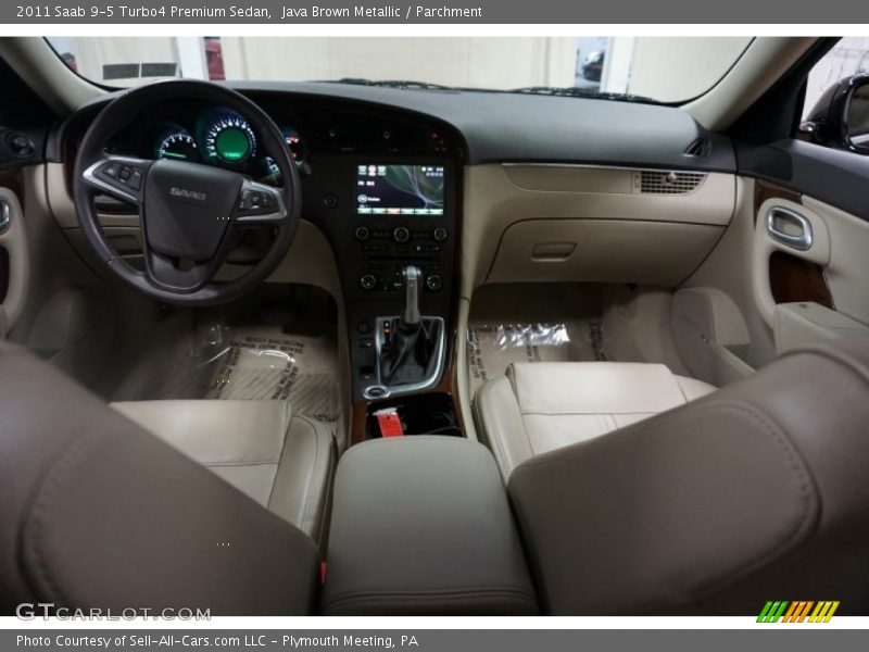 Java Brown Metallic / Parchment 2011 Saab 9-5 Turbo4 Premium Sedan