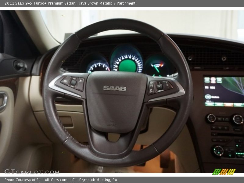 Java Brown Metallic / Parchment 2011 Saab 9-5 Turbo4 Premium Sedan