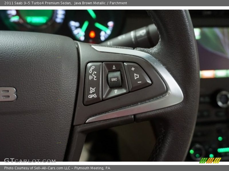 Java Brown Metallic / Parchment 2011 Saab 9-5 Turbo4 Premium Sedan