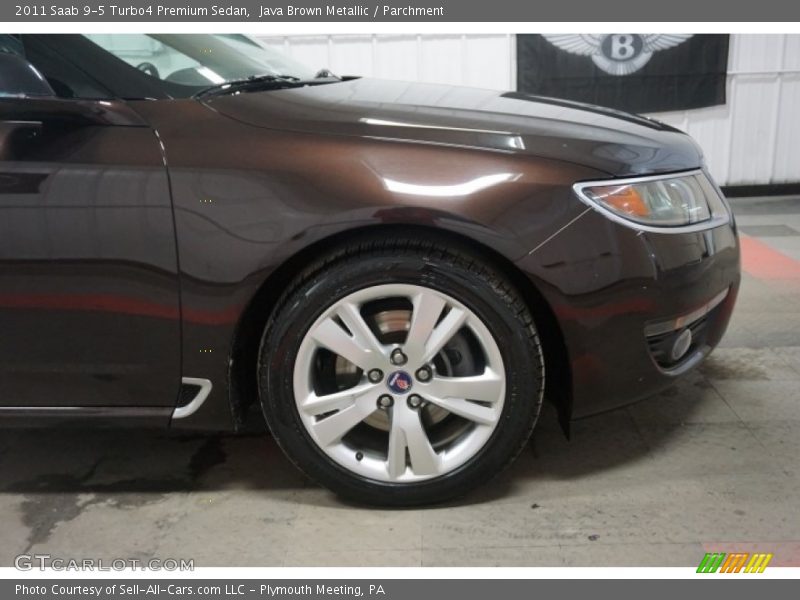 Java Brown Metallic / Parchment 2011 Saab 9-5 Turbo4 Premium Sedan