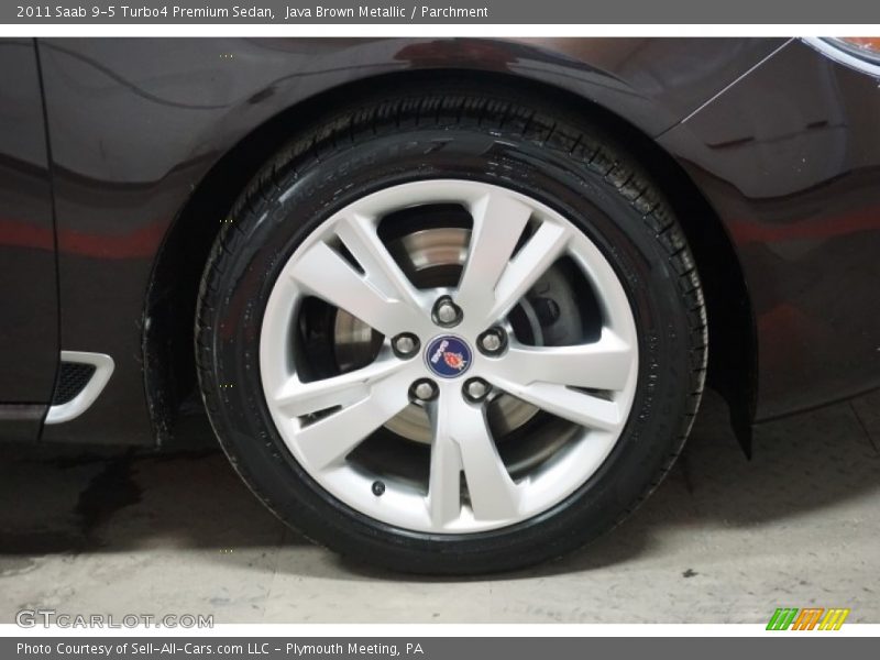 Java Brown Metallic / Parchment 2011 Saab 9-5 Turbo4 Premium Sedan