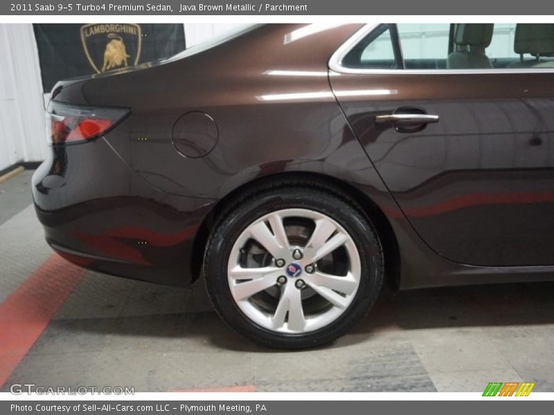 Java Brown Metallic / Parchment 2011 Saab 9-5 Turbo4 Premium Sedan
