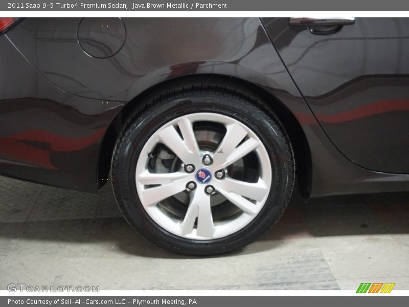 Java Brown Metallic / Parchment 2011 Saab 9-5 Turbo4 Premium Sedan