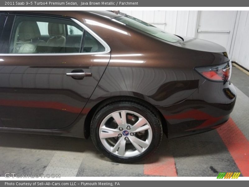 Java Brown Metallic / Parchment 2011 Saab 9-5 Turbo4 Premium Sedan