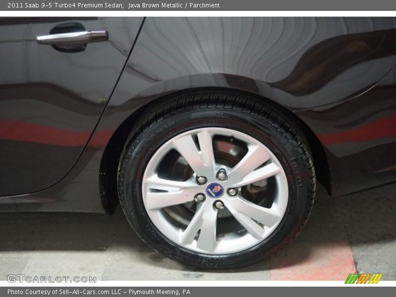 Java Brown Metallic / Parchment 2011 Saab 9-5 Turbo4 Premium Sedan