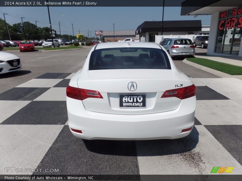 Bellanova White Pearl / Ebony 2014 Acura ILX 2.0L