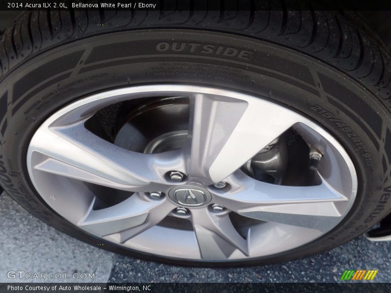 Bellanova White Pearl / Ebony 2014 Acura ILX 2.0L