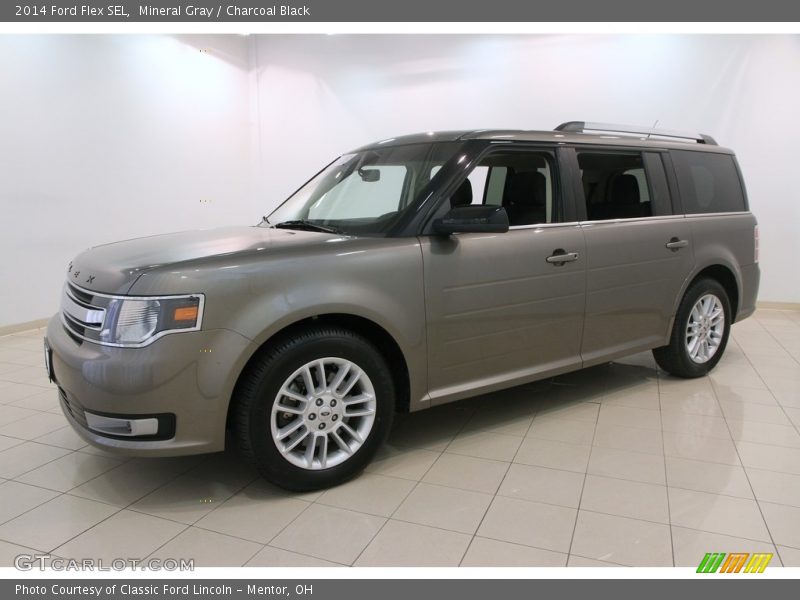 Mineral Gray / Charcoal Black 2014 Ford Flex SEL