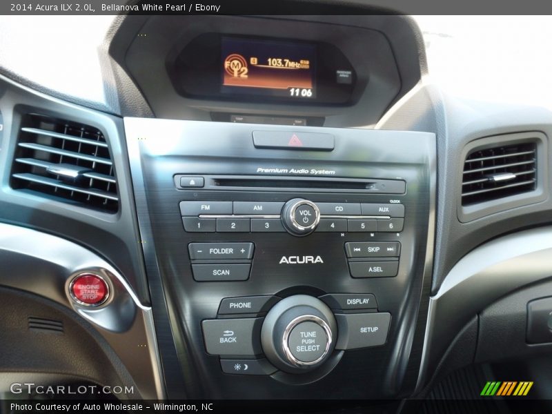 Bellanova White Pearl / Ebony 2014 Acura ILX 2.0L