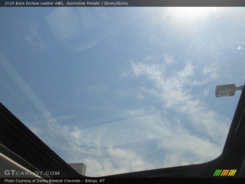 Quicksilver Metallic / Ebony/Ebony 2016 Buick Enclave Leather AWD