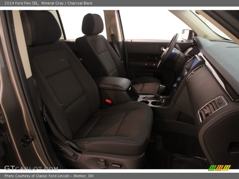 Mineral Gray / Charcoal Black 2014 Ford Flex SEL