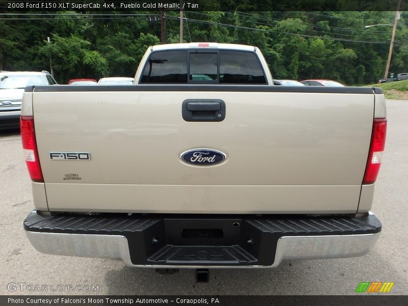 Pueblo Gold Metallic / Tan 2008 Ford F150 XLT SuperCab 4x4