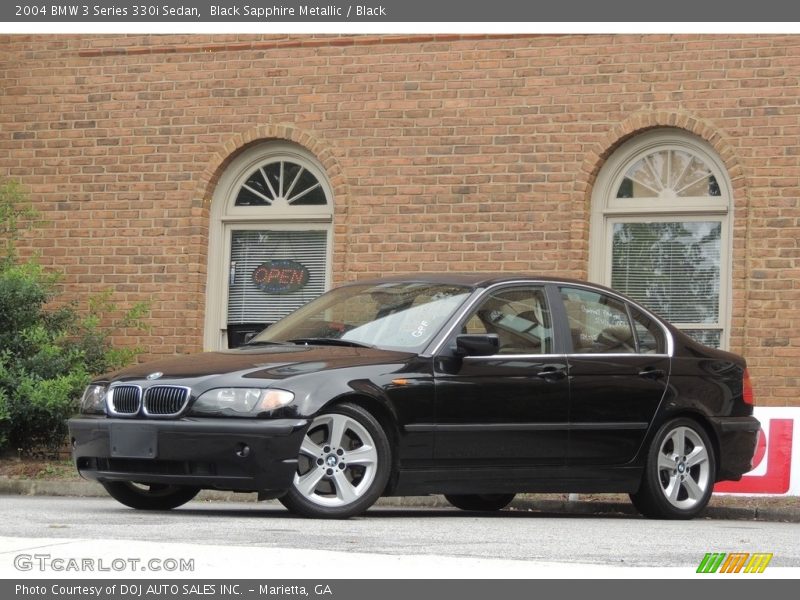 Front 3/4 View of 2004 3 Series 330i Sedan