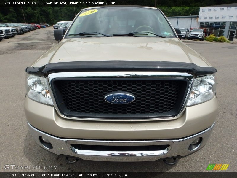 Pueblo Gold Metallic / Tan 2008 Ford F150 XLT SuperCab 4x4