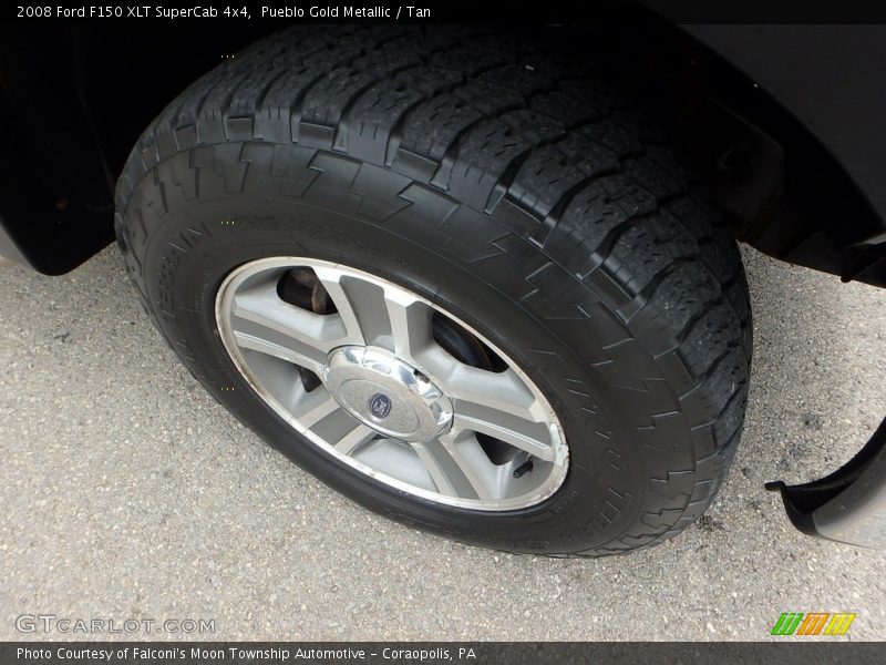 Pueblo Gold Metallic / Tan 2008 Ford F150 XLT SuperCab 4x4