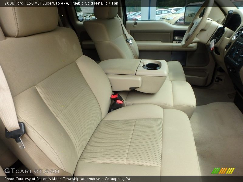 Pueblo Gold Metallic / Tan 2008 Ford F150 XLT SuperCab 4x4