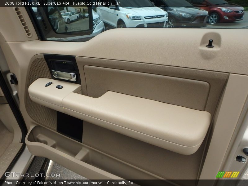 Pueblo Gold Metallic / Tan 2008 Ford F150 XLT SuperCab 4x4