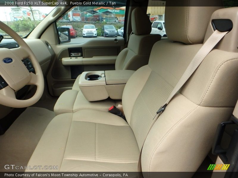 Pueblo Gold Metallic / Tan 2008 Ford F150 XLT SuperCab 4x4