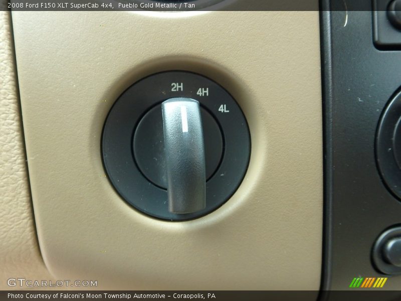 Pueblo Gold Metallic / Tan 2008 Ford F150 XLT SuperCab 4x4