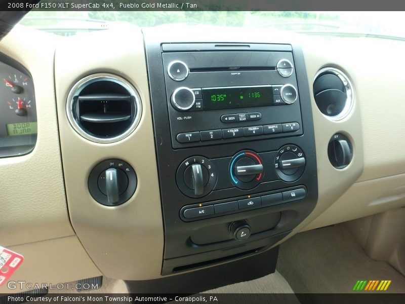 Pueblo Gold Metallic / Tan 2008 Ford F150 XLT SuperCab 4x4