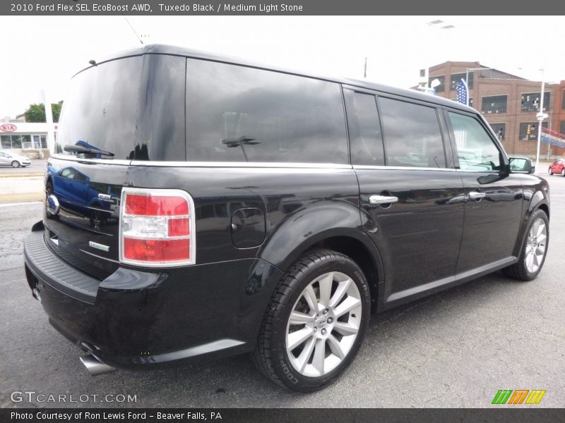 Tuxedo Black / Medium Light Stone 2010 Ford Flex SEL EcoBoost AWD