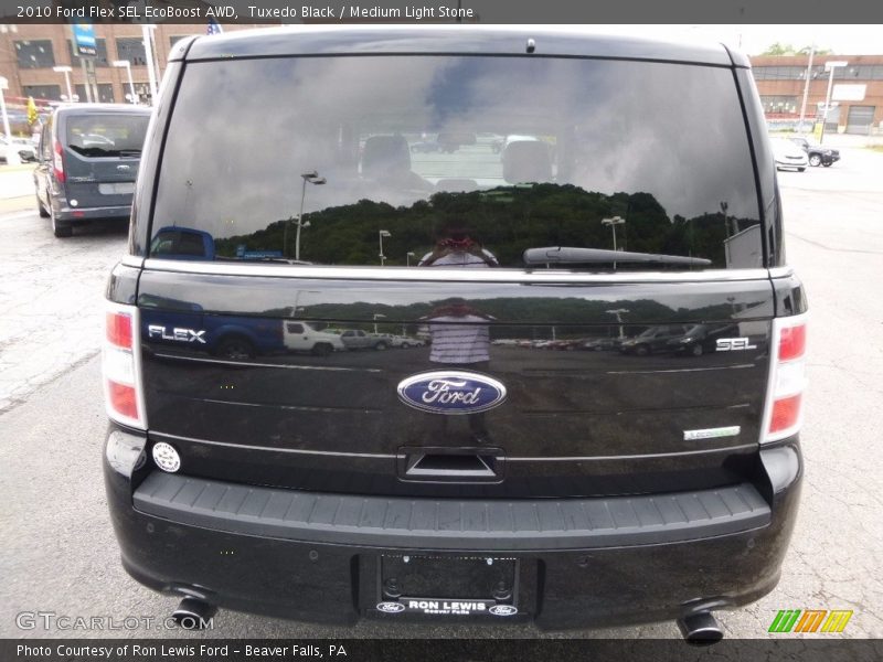 Tuxedo Black / Medium Light Stone 2010 Ford Flex SEL EcoBoost AWD