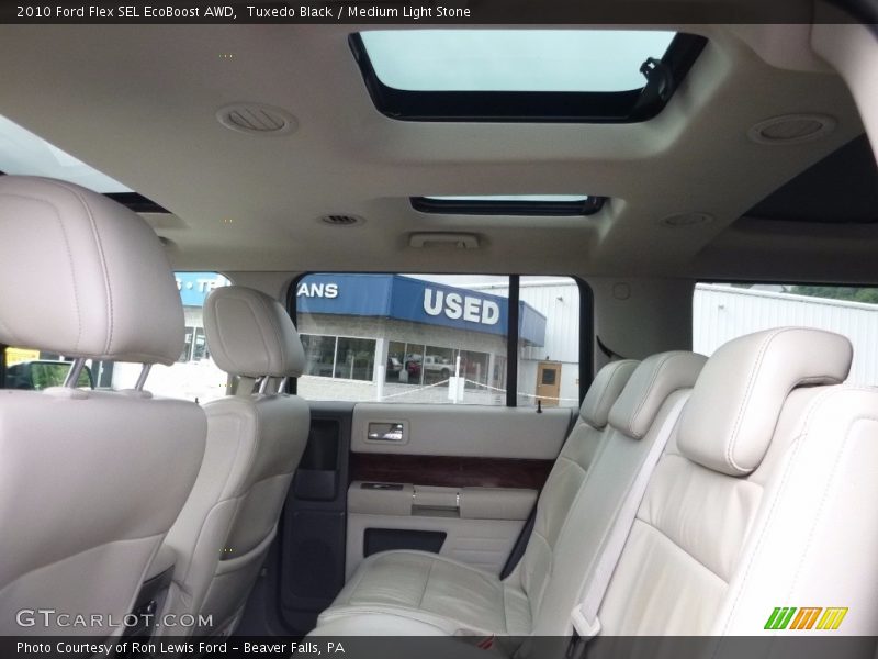 Tuxedo Black / Medium Light Stone 2010 Ford Flex SEL EcoBoost AWD