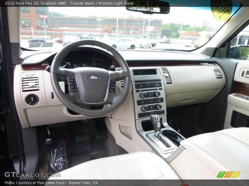 Tuxedo Black / Medium Light Stone 2010 Ford Flex SEL EcoBoost AWD
