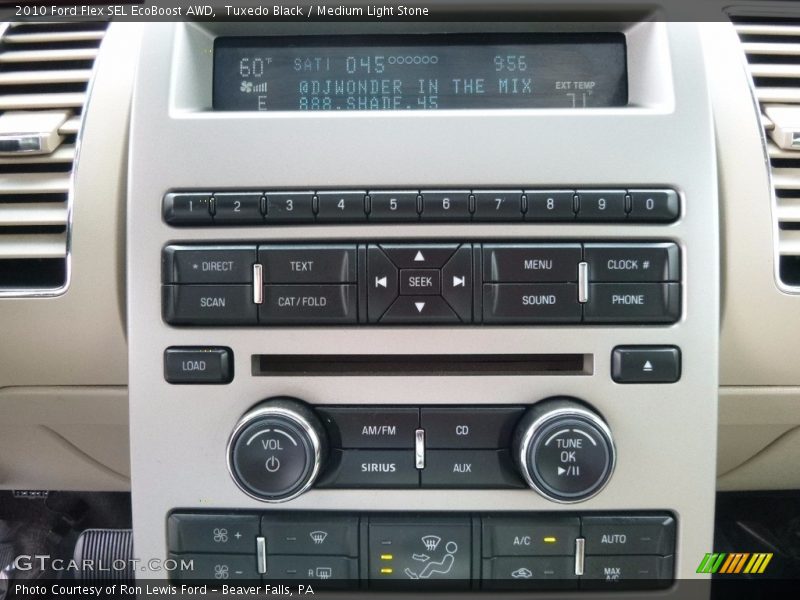 Tuxedo Black / Medium Light Stone 2010 Ford Flex SEL EcoBoost AWD