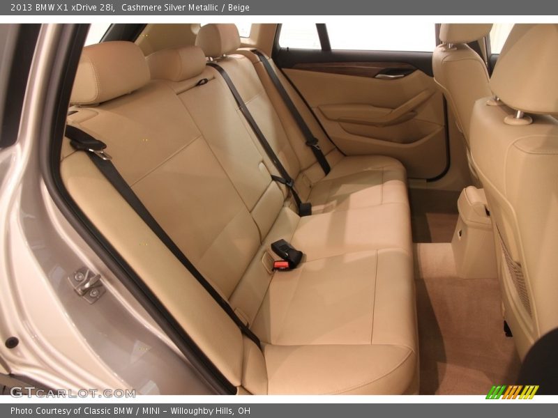 Cashmere Silver Metallic / Beige 2013 BMW X1 xDrive 28i
