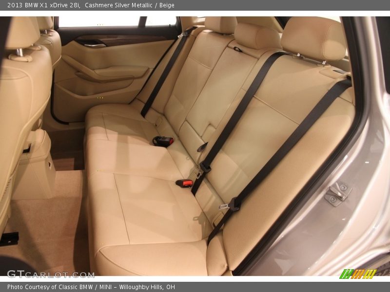 Cashmere Silver Metallic / Beige 2013 BMW X1 xDrive 28i