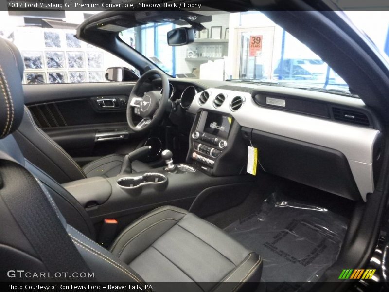 Shadow Black / Ebony 2017 Ford Mustang GT Premium Convertible