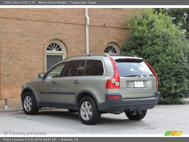Willow Green Metallic / Taupe/Light Taupe 2006 Volvo XC90 2.5T