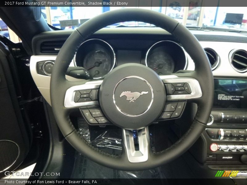  2017 Mustang GT Premium Convertible Steering Wheel