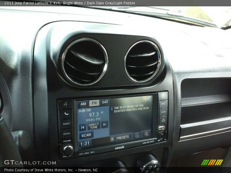 Bright White / Dark Slate Gray/Light Pebble 2011 Jeep Patriot Latitude X 4x4