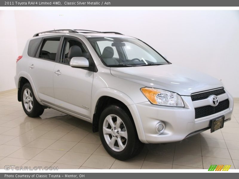 Classic Silver Metallic / Ash 2011 Toyota RAV4 Limited 4WD