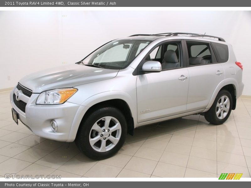 Classic Silver Metallic / Ash 2011 Toyota RAV4 Limited 4WD