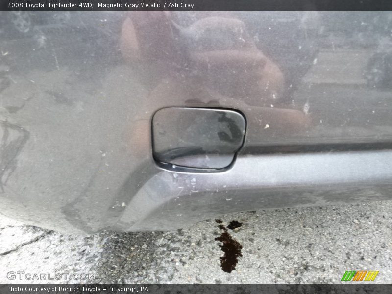 Magnetic Gray Metallic / Ash Gray 2008 Toyota Highlander 4WD