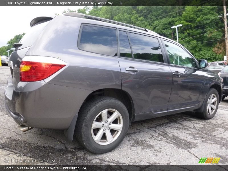 Magnetic Gray Metallic / Ash Gray 2008 Toyota Highlander 4WD