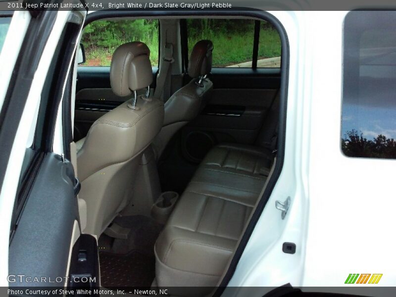 Bright White / Dark Slate Gray/Light Pebble 2011 Jeep Patriot Latitude X 4x4
