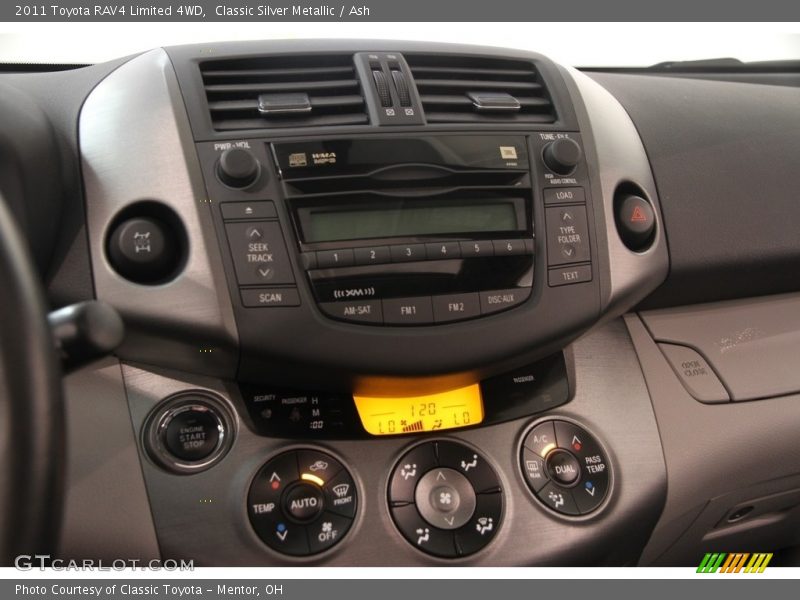 Classic Silver Metallic / Ash 2011 Toyota RAV4 Limited 4WD