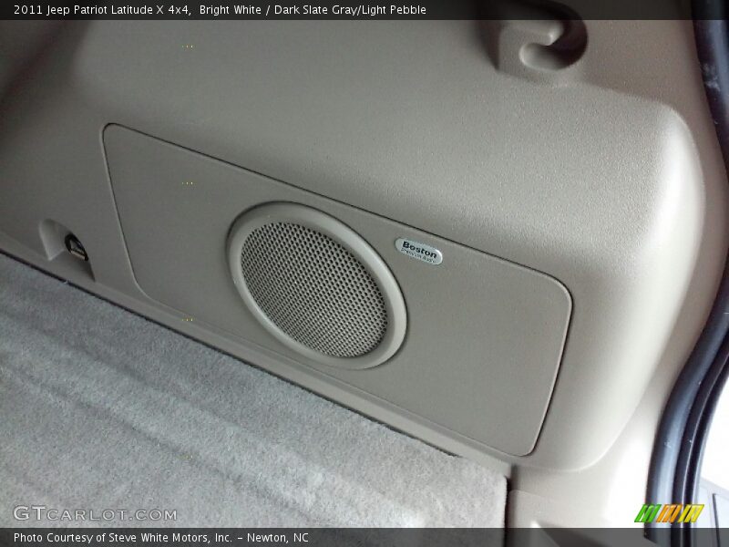 Bright White / Dark Slate Gray/Light Pebble 2011 Jeep Patriot Latitude X 4x4