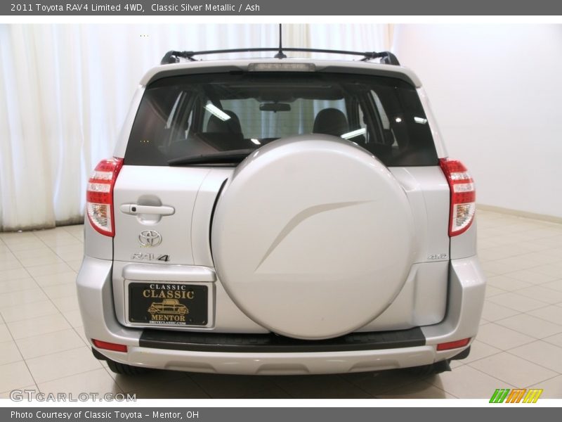Classic Silver Metallic / Ash 2011 Toyota RAV4 Limited 4WD