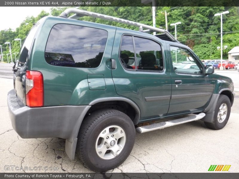 Alpine Green Metallic / Dusk 2000 Nissan Xterra XE V6 4x4