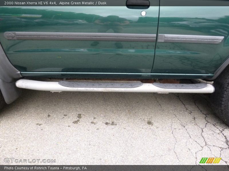 Alpine Green Metallic / Dusk 2000 Nissan Xterra XE V6 4x4